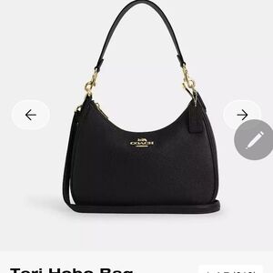 Coach Terri Black Hobo Bag